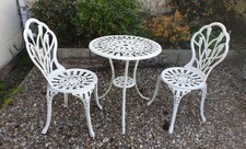 Vintage cast aluminium bistro - vintage,