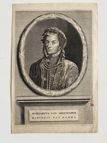 Antique engraving margaret - engraving,