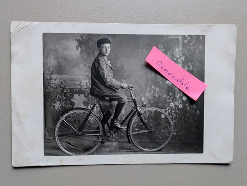 Old vintage photo - old, boy