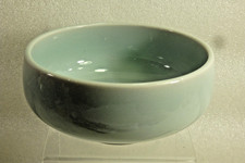 An Agnete Hoy * Bullers * Studio Pottery Celadon Glazed Bowl 13.5cm dia x 6cm h