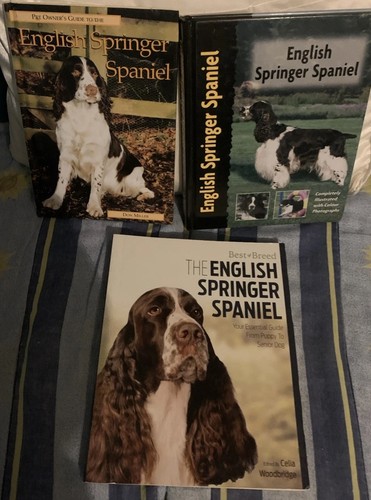Springer spaniel books - 3,