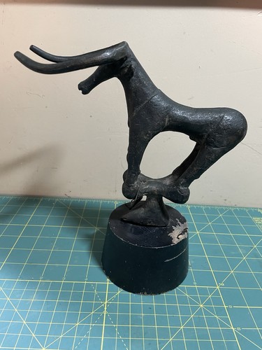 Anatolian bronze bull figurine - bronze,