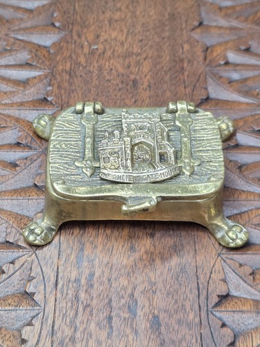 Edwardian antique solid brass - antique,