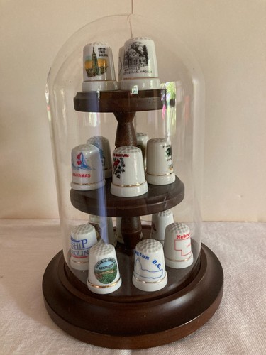 Vintage thimble display - display, 3