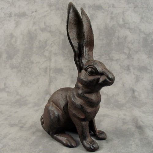 Large french country hare - large, cast