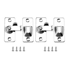 2x Stainless Steel 90 Degree