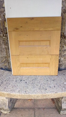 Solid light oak shaker - 3,