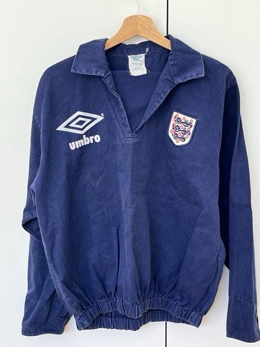 Vintage 90s england umbro navy - 90s,