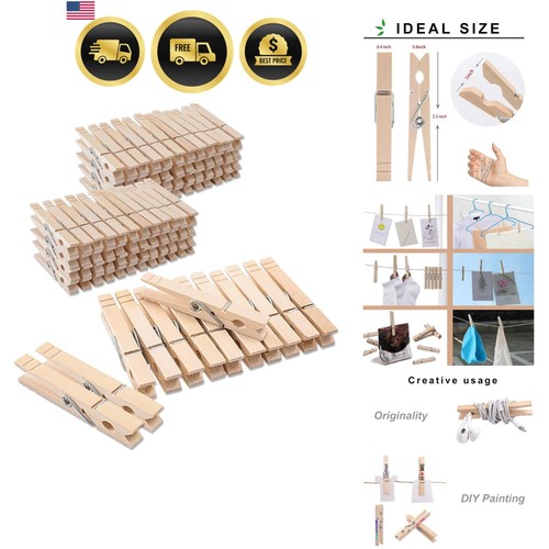 Wooden clothes pins - wooden,