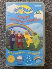 Teletubbies - Happy Weather Stories (Includes Bonus Story) [VHS, 2002]