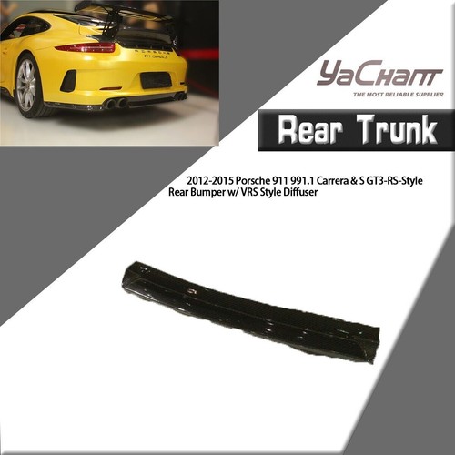 Pcf gt3 rear bumper vrs - bumper, w/vrs