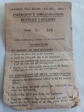 Vintage Miners Envelope