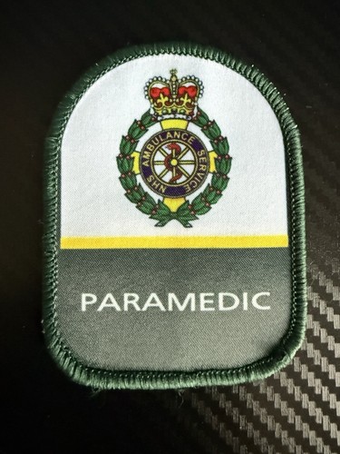Paramedic tombstone patch - paramedic,