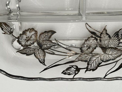 Vintage sterling silver - silver, floral