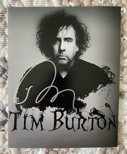 Tim burton hand signed 10 - burton,