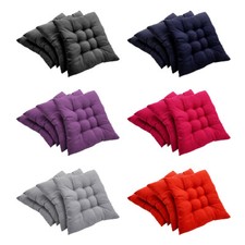4X Cushion Set Chair Seat Pads