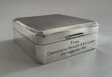 Silver Naval Presentation