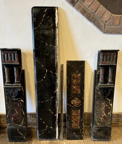 Late victorian marbalised - ,