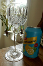 Webb crystal wine glass - webb,