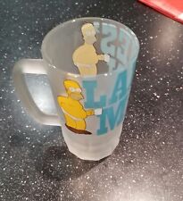 2007 Simpsons Frosted Beer Stein Mug 