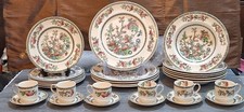 Vintage Johnson Bros. Indian Tree Dinnerware Set 29 pcs 1940's-1960's Beautiful