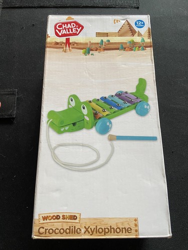 Chad valley wooden - chad, crocodile