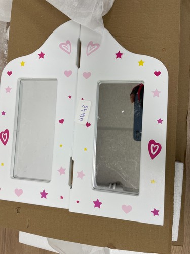 Homcom kids vanity - table, and
