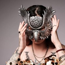 Satan Owl Horror Halloween