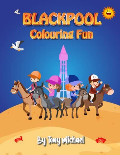 Blackpool colouring fun - colouring,
