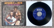 Spooky & Sue "I've Got The Need" - Decca - Northern Soul - NM-