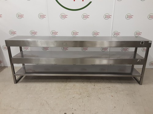 Used stainless steel tabletop - used,