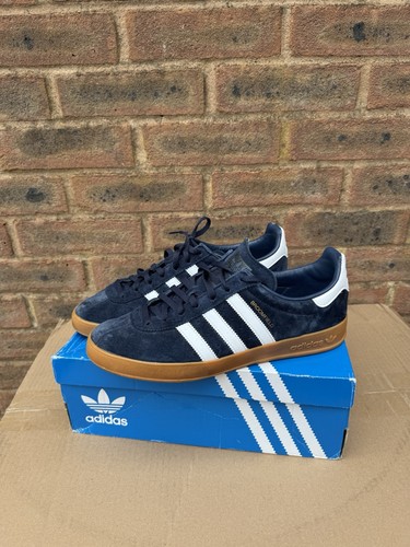 Adidas broomfield navy suede - navy,