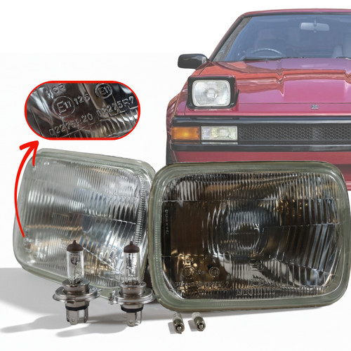200mm mark headlight set - h4,
