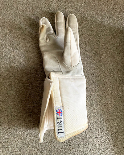 Leon paul fencing glove white - glove,
