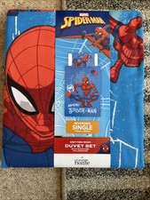 spiderman single duvet set