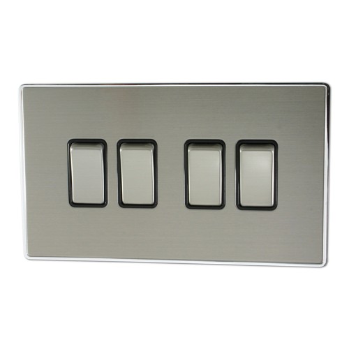 Lexus screwless brushed steel - screwless,