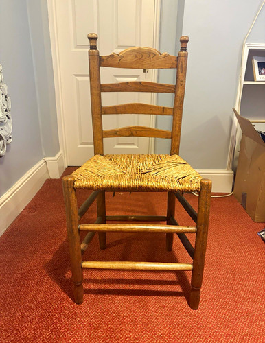 Wood ladder back dining - wood,