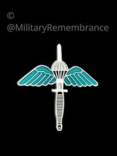 Commando Winged Dagger Lapel Pin (C196)