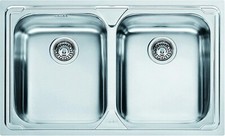 Franke Logica LLL 620-79 101.0153.295 Stainless Steel Kitchen Built-in Sink 2 x