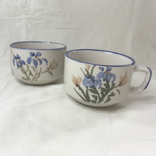 Vintage floral hand - floral, painted
