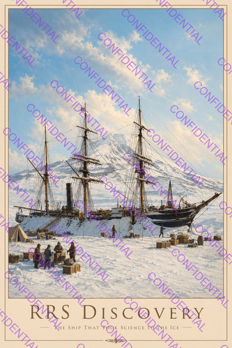 Rrs discovery royal navy - royal, sail