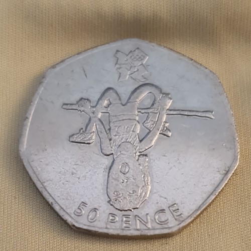 Rare old 50p - rare, london