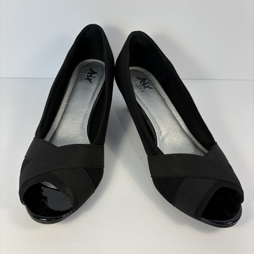 Air flex peep toe - air, black