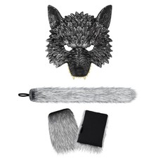 2/3Pcs Halloween Costume Wolf