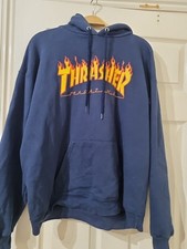 Unisex Thrasher Hoodie Size Medium / Large /Pre Loved Sun Damage Stain On Hood