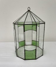 Vintage Green Clear Stained