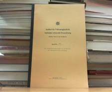 Rollwiderstandsmessungen an LKW - Reifen bei herabgesetztem Luftdruck. Institut 