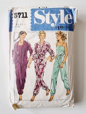 Style 3711 Womens Camisole Top Cuffed Trousers Kimono Jacket Sewing Pattern
