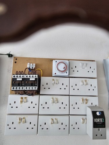 Contactor timer mdf board - timer,