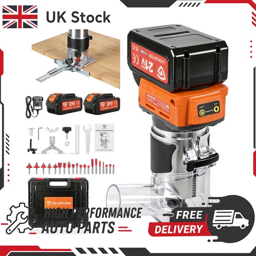 Wood router trimmer - trimmer, brushless